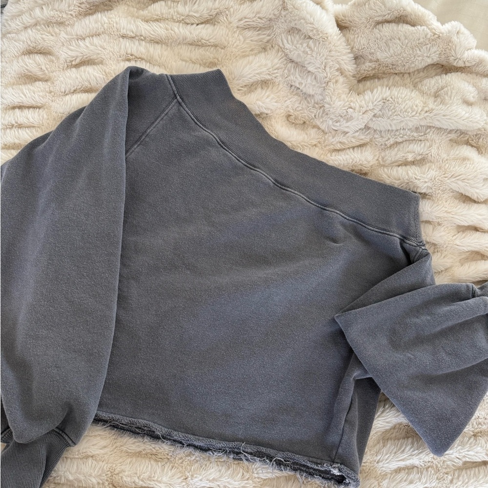We The Free Blue Cozy Sweatshirt
